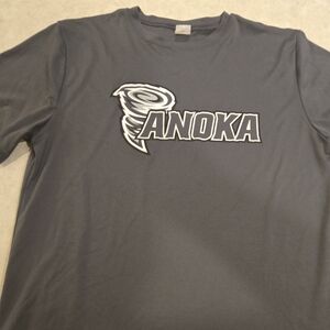 Anoka Tornadoes (Minnesota) Sport-Tek Gray Graphic Tee.